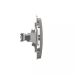 SIMON BASIC WMUA-03000x-J013 Gniazdo antenowe pojedyncze końcowe (moduł); stal inox (zastępuje BMAK1.01/..)