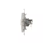 SIMON 54 WMDK-0610xx-011 Gniazdo komputerowe pojedyncze RJ45 kategoria 6 z przesłoną przeciwkurzową (moduł); biały
