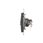 SIMON 54 WMDK-0620xx-048 Gniazdo komputerowe podwójne RJ45 kategoria 6, z przesłoną przeciwkurzową (moduł); antracyt