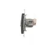 SIMON 54 WMDK-0640xx-048 Gniazdo komputerowe podwójne RJ45 kategoria 6 ekranowane z przesłoną przeciwkurzową (moduł); antracyt