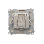 SIMON BASIC WMUA-05010z-9011 Gniazdo antenowe R-TV końcowe, separowane (moduł), 1x wejście: 5–862 MHz; beż