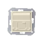 SIMON 82 W8-2578-31XXX-XXXX Pokrywa 1x gniazdo RJ45, skośna z żaluzją (moduł). Wymagany adapter 75001-39; kremowy