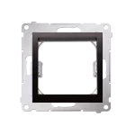 SIMON 54 WMDZ-74x3xx-048 Adapter (przejściówka) na osprzęt standardu 45 × 45 mm; antracyt Do gniazd teleinformatycznych Simon Connect