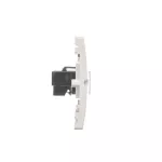 SIMON BASIC WMUT-0010x2-1011 Gniazdo telefoniczne RJ12 (moduł). Montaż gniazda na wkręty do puszki; biały