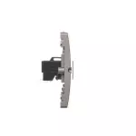 SIMON BASIC WMUT-0020x2-J011 Gniazdo telefoniczne RJ12 podwójne (moduł). Montaż gniazda na wkręty do puszki; stal inox