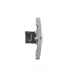 SIMON BASIC WMUK-0510F2-H011 Gniazdo komputerowe RJ45 pojedyncze, kategoria 5e (moduł). Montaż gniazda na wkręty do puszki; satynowy