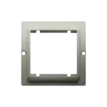 SIMON BASIC WMUZ-74x2xx-H012 Adapter (przejściówka) na osprzęt standardu 45 × 45 mm. Montaż do puszki na wkręty; satynowy