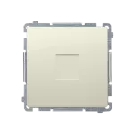 SIMON BASIC WMUZ-611xx1-9011 Zaślepka ramki (moduł). Mocowanie za pomocą łapek lub wkrętów; beż