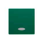 SIMON BASIC WMUL-K1x1xx-Z013 Klawisz pojedynczy z oczkiem do łączników/przycisków z podświetleniem; zielony
