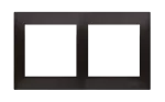 SIMON 54 PREMIUM WMDZ-0120xx-048 Ramka 2-krotna PREMIUM IP20 / IP44; antracyt