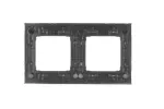SIMON 54 PREMIUM WMDZ-0120xM-063 Ramka 2-krotna PREMIUM IP20 / IP44; chrom