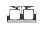 SIMON 54 PREMIUM WMDZ-0120xM-063 Ramka 2-krotna PREMIUM IP20 / IP44; chrom
