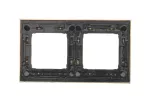 SIMON 54 PREMIUM WMDZ-0120xM-066 Ramka 2-krotna PREMIUM IP20 / IP44; złoto
