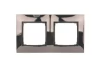 SIMON 54 PREMIUM WMDZ-0120xM-067 Ramka 2-krotna PREMIUM IP20 / IP44; ciemna stal
