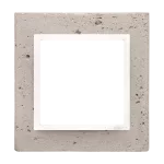 SIMON 54 NATURE WMDZ-0110xS-091 Ramka 1-krotna Nature-Beton, AL BETONE, IP20/IP44 (IP44-należy zastosować uszczelkę ramki DUN1)