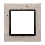 SIMON 54 NATURE WMDZ-0110xS-093 Ramka 1-krotna Nature-Beton, FUNDA MENTE, IP20/IP44 (IP44-należy zastosować uszczelkę ramki DUN1)