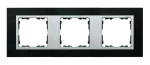 SIMON 82 NATURE W8-2937-63xxx-xxxx Ramka 3-krotna Nature, Łupek / pierścień aluminum mat