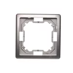 SIMON BASIC STANDARD WMYZ-04120x-J013 Ramka 1-krotna; stal inox