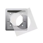 SIMON BASIC STANDARD WMYZ-04121x-J013 Ramka 1-krotna do wersji bryzgoszczelnej IP44 z uszczelką; stal inox