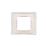 SIMON BASIC NEOS WMYZ-04121N-J013 Ramka 1-krotna NEOS do wersji bryzgoszczelnej IP44 z uszczelką; stal inox