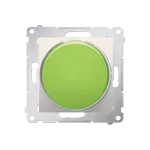 SIMON 54 WMDS-020x3x-041 Sygnalizator świetlny LED – światło zielone (moduł) 230V~; kremowy