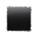 SIMON BASIC WMUL-06012x-Y011 Łącznik schodowy bez piktogramu (moduł) 16AX, 250V~, zaciski śrubowe; czarny