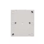 SIMON AQUACLICK WA-CGSZ1Cx-xx-16xx Gniazdo wtyczkowe natynkowe, Schuko, pojedyncze, klapka w kolorze pokrywy, IP44, 16A, 250V~, szybkozłącza; szary