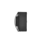 SIMON AQUACLICK WA-CGSZ2xx-xx-49Ax Gniazdo wtyczkowe natynkowe, Schuko, podwójne kompaktowe, klapka transparentna, IP44, 16A, 250V~, zaciski śrubowe; czarny mat