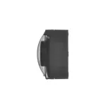 SIMON AQUACLICK WA-CGSZ2Zx-xx-49Ax Gniazdo wtyczkowe natynkowe, Schuko, podwójne kompaktowe, klapka transparentna, z przesłonami, IP44, 16A, 250V~, zaciski śrubowe; czarny mat