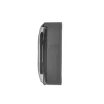 SIMON AQUACLICK WA-CGSZ4Zx-xx-49Ax Gniazdo wtyczkowe natynkowe, Schuko, 4-krotne, klapka transparentna, z przesłonami, IP44, 16A, 250V~, zaciski śrubowe; czarny mat