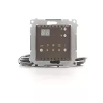 SIMON 54 WMDR-14xxx1-046 Regulator temperatury z wyświetlaczem z czujnikiem zewnętrznym (moduł) 16(2) A, 230V~; brąz mat W komplecie czujnik zewnętrzny (sonda)