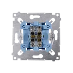 SIMON 54 WMDL-042xx4-0xx Łącznik roletowy trójpozycyjny 1-0-2 (mechanizm); 10A, 250V~, szybkozłącza