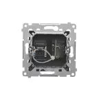 SIMON 54 WMDH-01xxx1-049 Gniazdo HDMI + RJ45 kat.6. (moduł); czarny mat