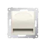 SIMON 54 WMDO-SAxxx1-041 Oprawa oświetleniowa LED, 230 V AC, 1.1 W, białe zimne 5900 K; kremowy