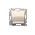 SIMON 54 WMDO-SA14x1-044 Oprawa oświetleniowa LED, 14 V DC, 0.56 W, białe zimne 5900 K; złoty mat Wymagany zasilacz 14V
