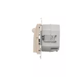 SIMON 54 WMDO-SCA141-041 Oprawa oświetleniowa LED biały. z czujnikiem, 14 V DC, 0,64 W, białe zimne 5900 K; kremowy Wymagany zasilacz 14V