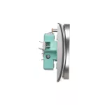 SIMON BASIC WMBW-102101-4011 Gniazdo wtyczkowe z uziemieniem podwójne, z funkcją niezmienności faz, 16A, 250V~, zaciski śrubowe. Kompletne - nie do ramek; srebrny mat
