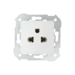SIMON 82 W2-7439-35xxx-xxxx Gniazdo wtyczkowe Europejsko / Amerykańskie. 15A,125V-, śrubowe, 16A, 250V-, śrubowe; biały
