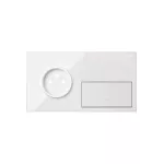 SIMON 100 W100-10020221x-130 Panel 2-krotny: 1 gniazdo + 1 klawisz + 1 zaślepka; biały