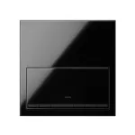 SIMON 100 W100-10020113x-138 Panel 1-krotny: 1 klawisz ściemniacz; czarny