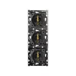 SIMON 100 W100-10010315x-039 Zestaw 3-krotny: 3 gniazda zasilające