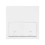 SIMON 100 W100-10020116x-230 Panel 1-krotny: iO, 1 klawisz roletowy; biały mat