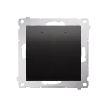 SIMON 54 GO WMDC-008N8P-048 Sterownik podwójny oświetleniowy, sterowany smartfonem [Wi-Fi] - SWITCH D; 2x5 A, 230 V, (moduł); antracyt