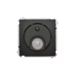 SIMON BASIC WMUR-001R00-Y011 Łącznik z czujnikiem ruchu z przekaźnikiem (moduł) 8(2) A, 230V~. Wymagana instalacja 3-przewodowa; czarny