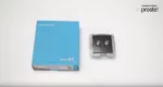 SIMON 10 WC-ASFR455-01-49XX Gniazdo antenowe typu F + RJ45 kat.5e (moduł); czarny mat