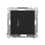 SIMON 55 WMDA-P95xx6-149 Gniazdo HDMI (moduł); Czarny mat