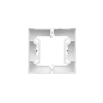 SIMON 55 WMDZ-22xDxx-111 Puszka natynkowa pojedyncza, składana do ramek LINE/DUO – Wysokość: 40 mm. (1 szt. TSC/.. = 2 elementy); Biały mat