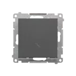 SIMON 55 WMDL-0103xx-116 Łącznik schodowy (moduł) 10 AX, 250 V~, szybkozłącza; Grafitowy mat