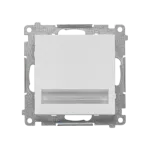SIMON 55 WMDO-S3Kxxx-1-114 Oprawa oświetleniowa LED 230 V (0,93 W). Barwa ciepła biała 3100 K; Jasnoszary mat