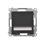 SIMON 55 WMDO-S3Kxxx-1-149 Oprawa oświetleniowa LED 230 V (0,93 W). Barwa ciepła biała 3100 K; Czarny mat